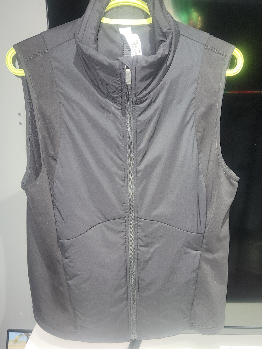 1. lululemon athletica Black Quilted Sleeveless Vest